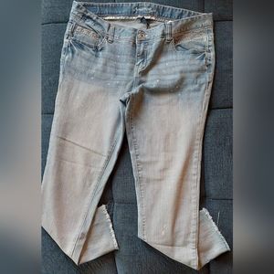 Amethyst distressed Jeans Size 14